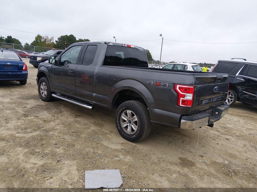 Vin: 1ftfx1e55jkg08294, lot: 46693596, ford f-150 xlt 20183