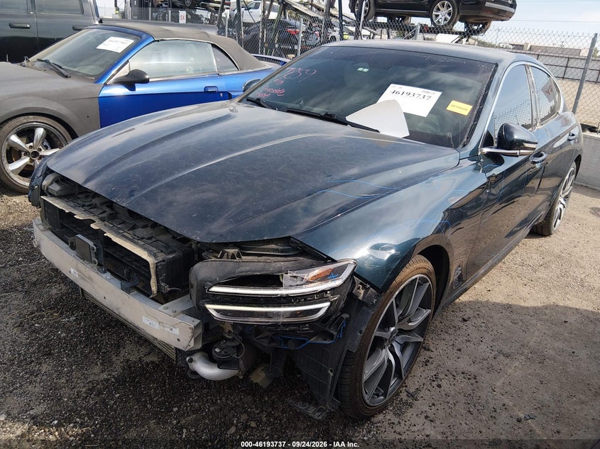 Vin: kmtg34ta2pu125913, lot: 46693620, genesis g70 2.0t awd 20232