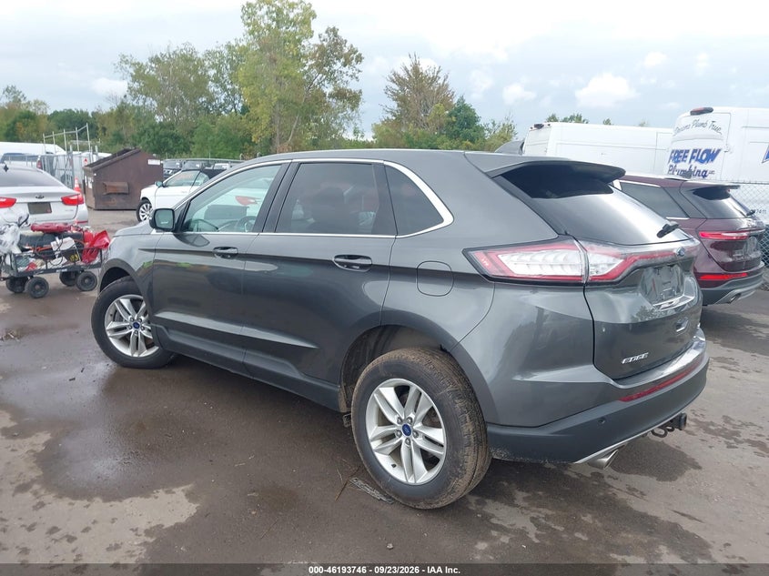 Vin: 2fmpk4j85hbb02971, lot: 46693630, ford edge sel 20173