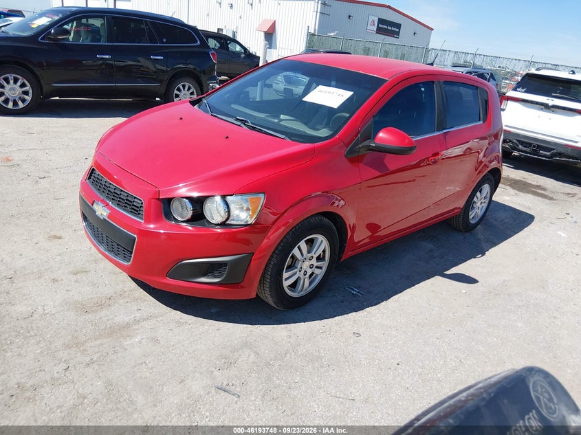 Vin: 1g1jc6shxd4109896, lot: 46693632, chevrolet sonic lt auto 20132