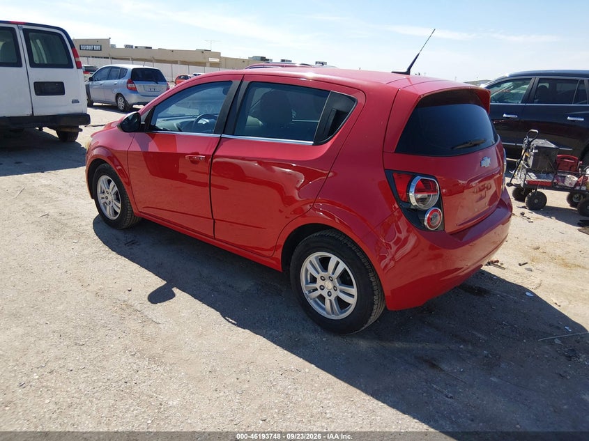Vin: 1g1jc6shxd4109896, lot: 46693632, chevrolet sonic lt auto 20133
