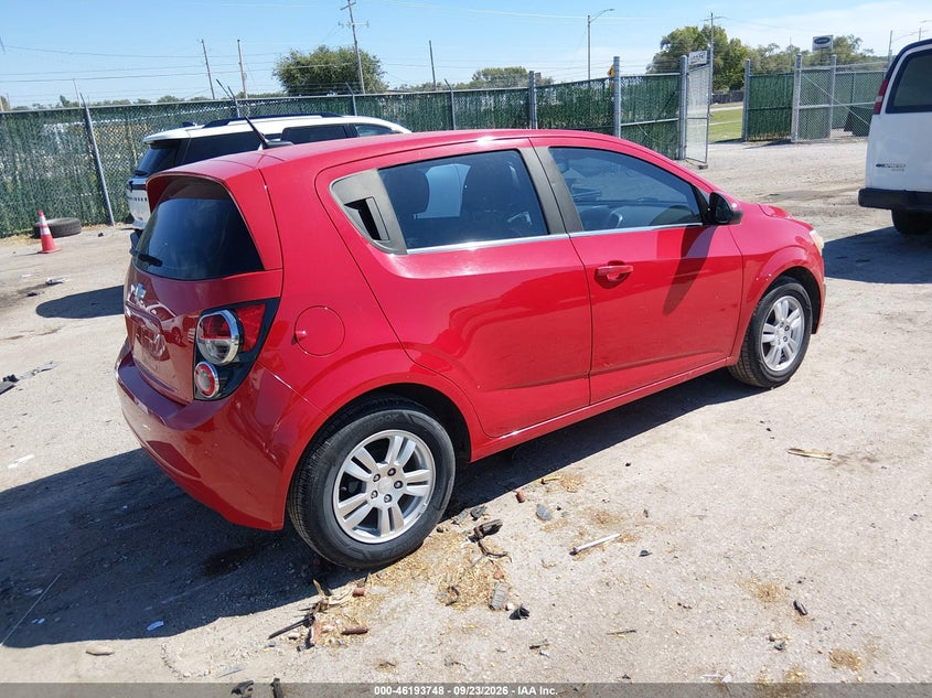 Vin: 1g1jc6shxd4109896, lot: 46693632, chevrolet sonic lt auto 20134