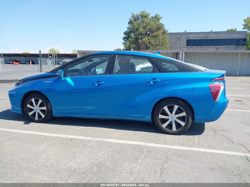 TOYOTA MIRAI 2018 VIN JTDBVRBD0JA005452