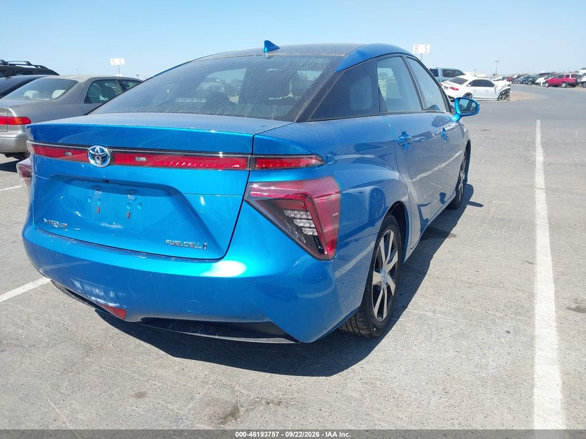 TOYOTA MIRAI 2018 VIN JTDBVRBD0JA005452