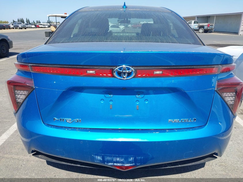 TOYOTA MIRAI 2018 VIN JTDBVRBD0JA005452