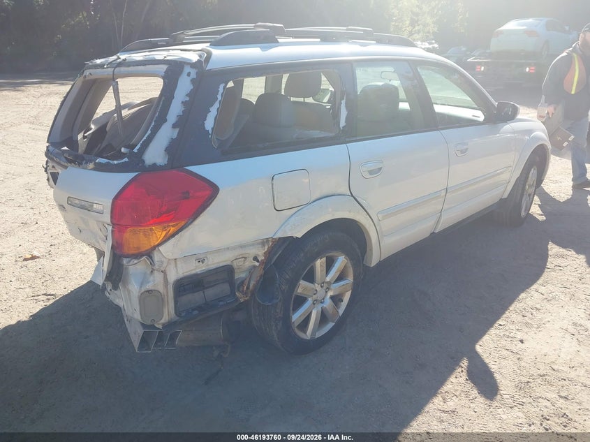 SUBARU OUTBACK 2007 VIN 4S4BP62C077307437
