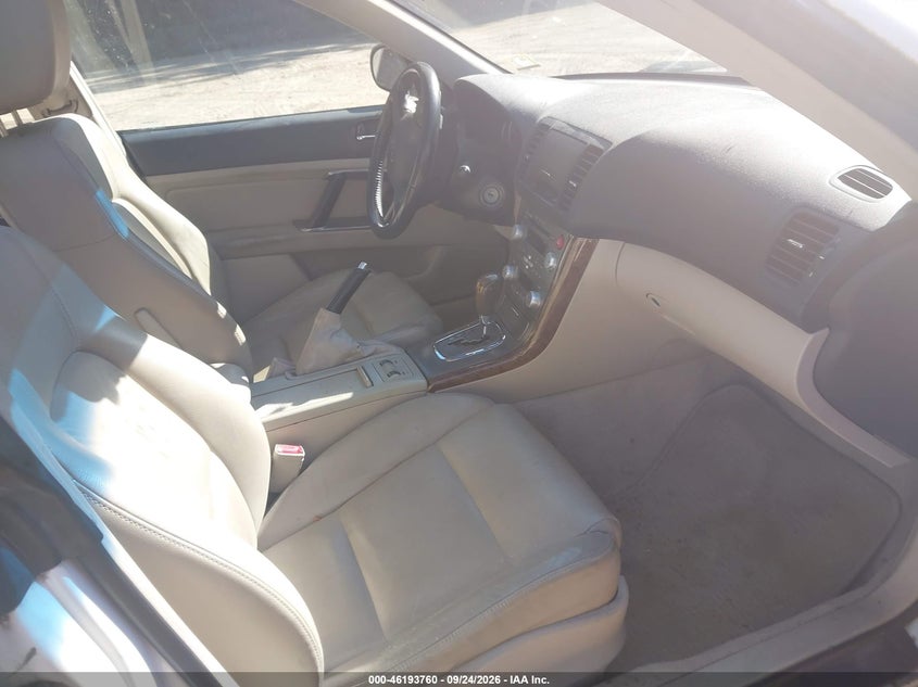 SUBARU OUTBACK 2007 VIN 4S4BP62C077307437