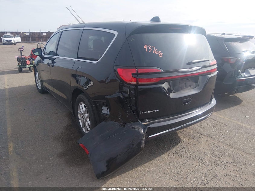 Vin: 2c4rc1bg3tr168112, lot: 46693652, chrysler pacifica select 20263