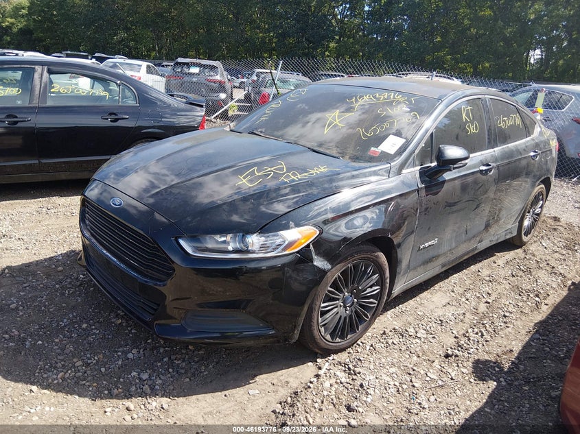 Vin: 3fa6p0lu8dr196771, lot: 46693659, ford fusion hybrid se 20132