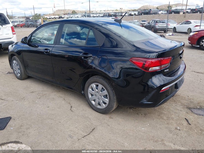 Vin: 3kpa24ad7pe546285, lot: 46693664, kia rio s 20233