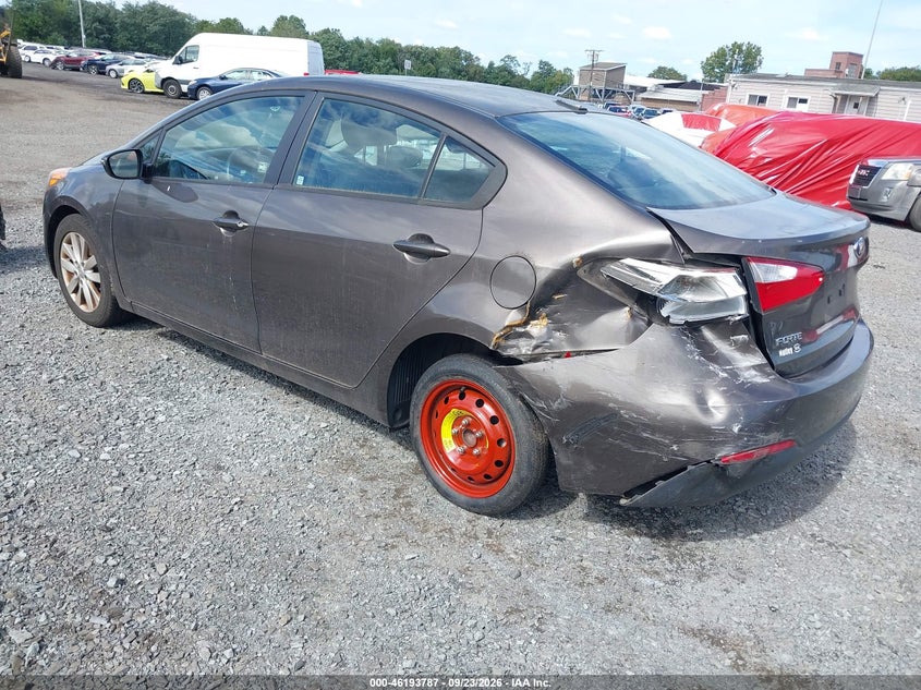 Vin: knafx4a68e5064116, lot: 46693671, kia forte lx 20143