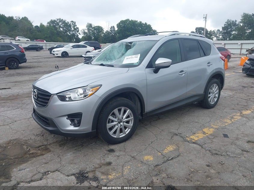 Vin: jm3ke2cy8g0884679, lot: 46693674, mazda cx-5 touring 20162