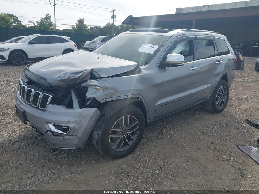 Vin: 1c4rjfbg6kc638255, lot: 46693683, jeep grand cherokee limited 4x4 20192