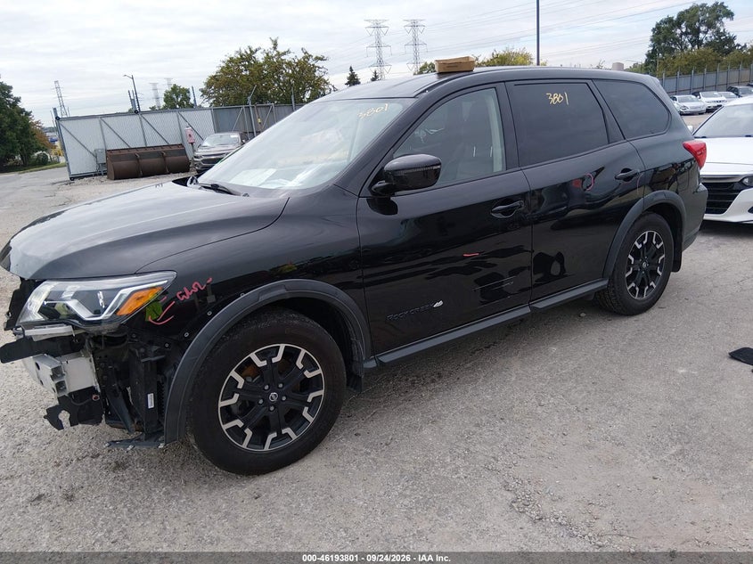 Vin: 5n1dr2mm3kc644914, lot: 46693685, nissan pathfinder sv 20192