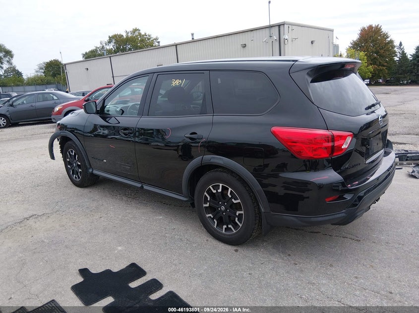 Vin: 5n1dr2mm3kc644914, lot: 46693685, nissan pathfinder sv 20193