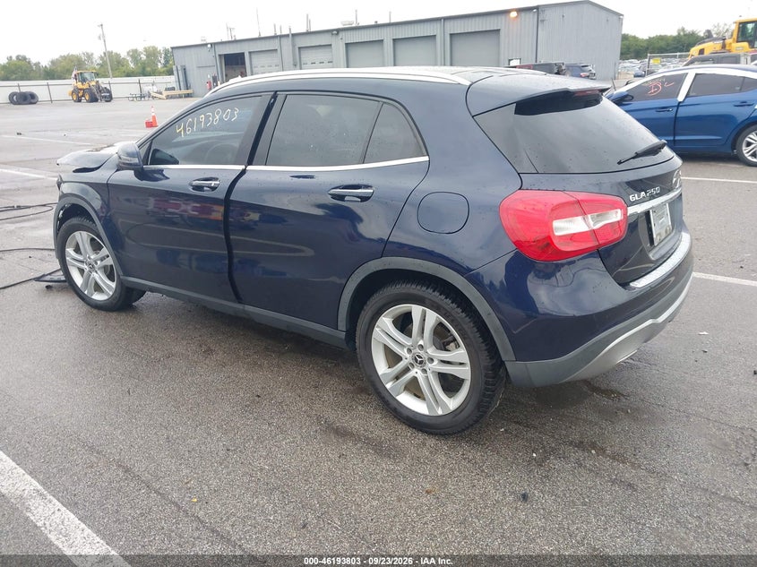 Vin: wdctg4gb0jj471868, lot: 46693687, mercedes-benz gla 250 4matic 20183