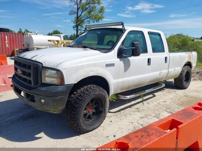 FORD F-250 2005 VIN 1FTSW21595EC00107