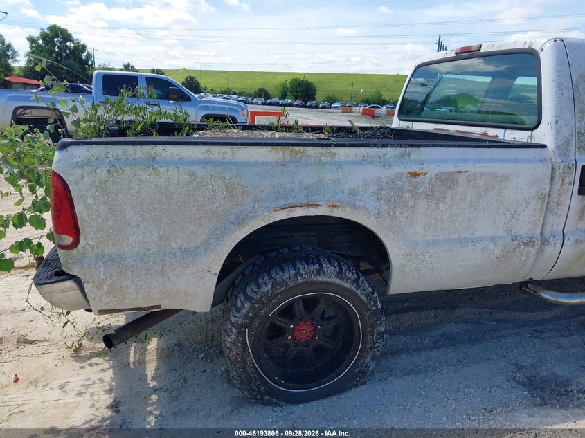 FORD F-250 2005 VIN 1FTSW21595EC00107