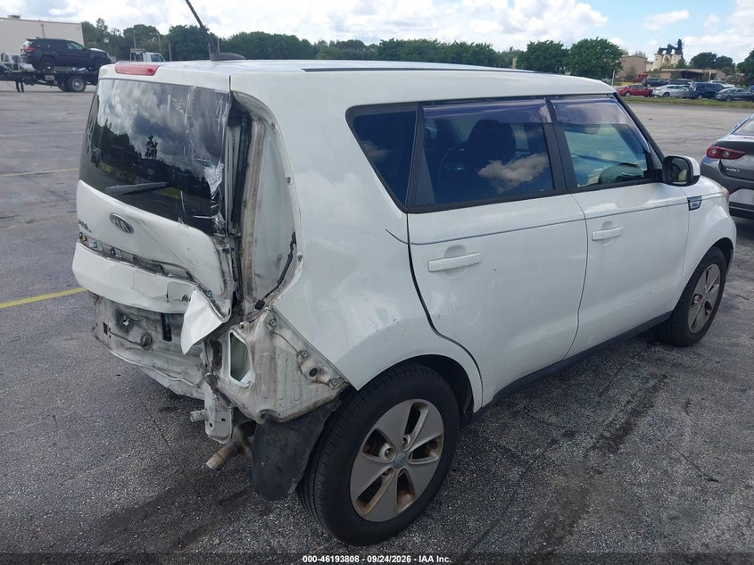 Vin: kndjn2a24g7262039, lot: 46693691, kia soul 20164