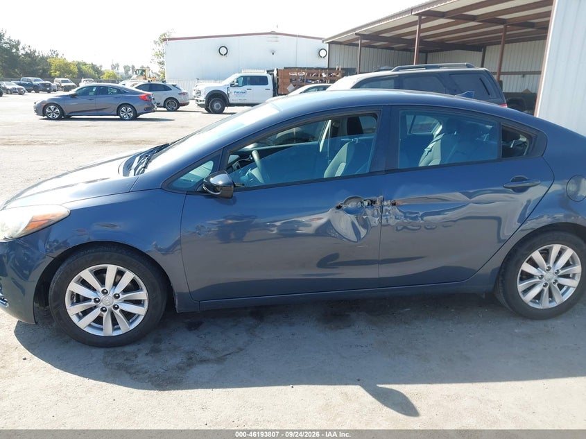KIA FORTE 2014 VIN KNAFX4A64E5240420