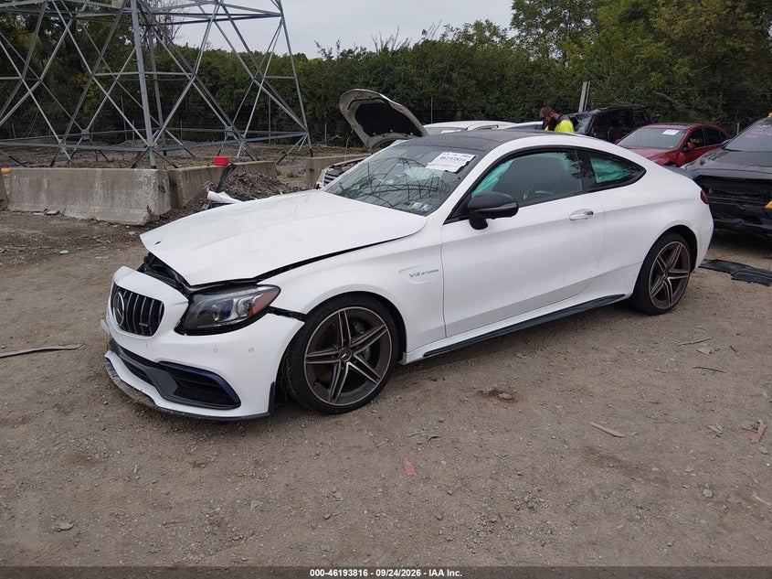 Vin: wddwj8gb6kf830467, lot: 46693700, mercedes-benz amg c 63 20192