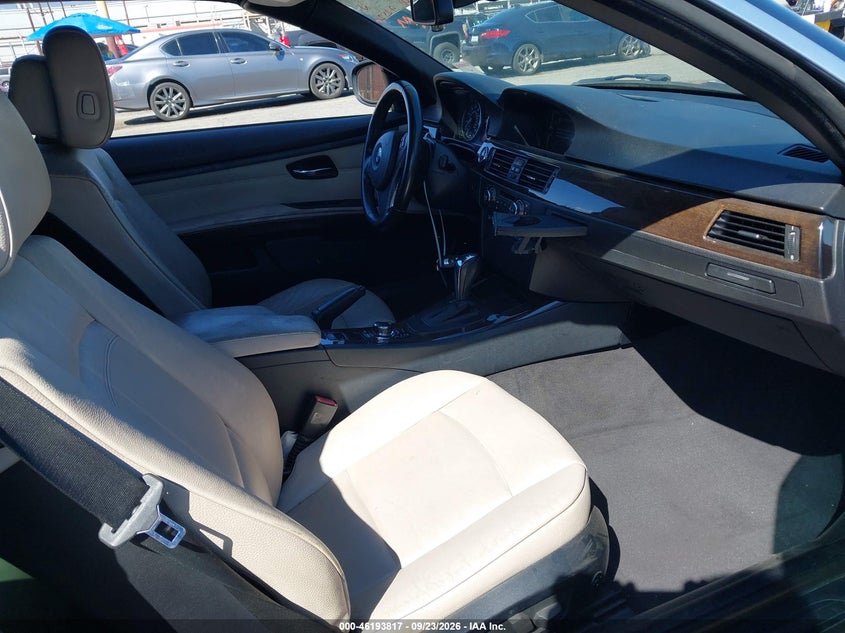 BMW 3 SERIES 2011 VIN WBADW7C58BE727700