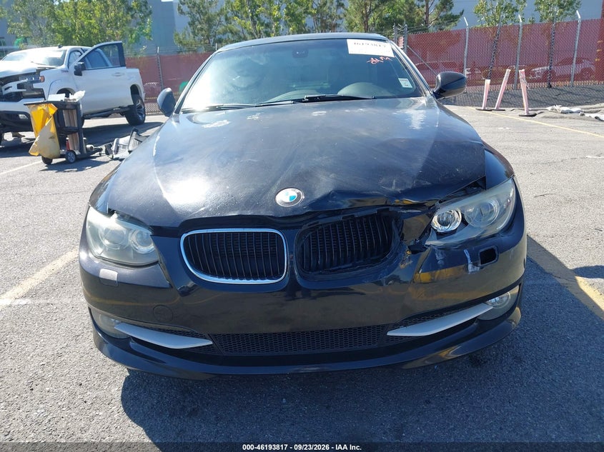 BMW 3 SERIES 2011 VIN WBADW7C58BE727700