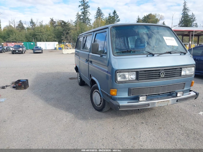 1987 VOLKSWAGEN VANAGON