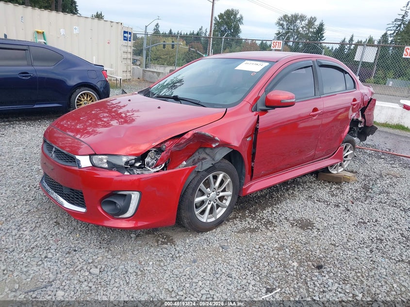 Vin: ja32u2fu7gu001912, lot: 46693708, mitsubishi lancer es 20162