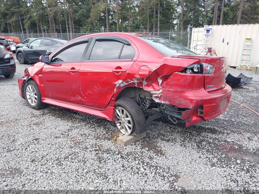 Vin: ja32u2fu7gu001912, lot: 46693708, mitsubishi lancer es 20163
