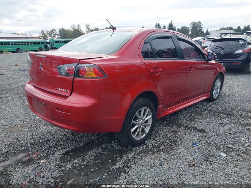 Vin: ja32u2fu7gu001912, lot: 46693708, mitsubishi lancer es 20164