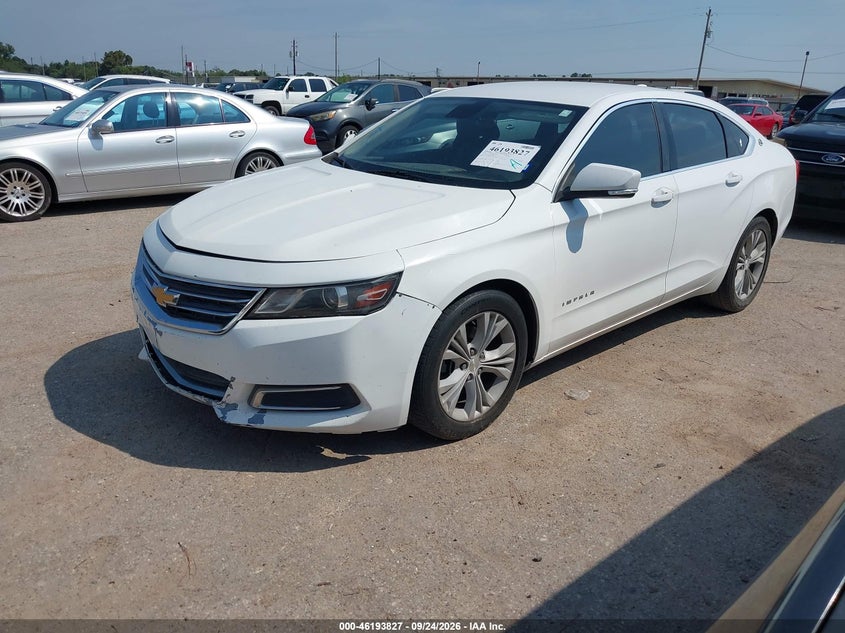 Vin: 2g1115s31g9194083, lot: 46693711, chevrolet impala lt 20162