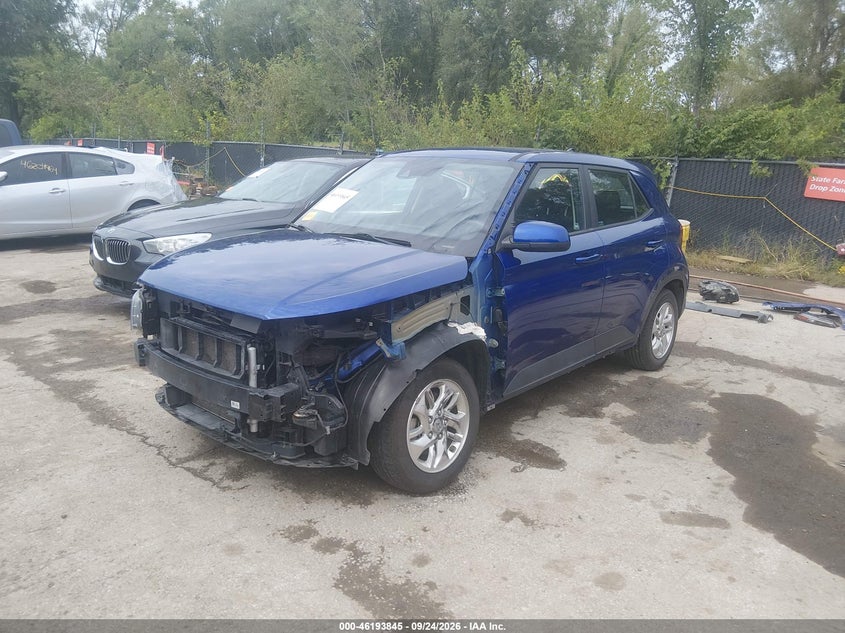 Vin: kmhrb8a32mu065757, lot: 46693729, hyundai venue se 20212
