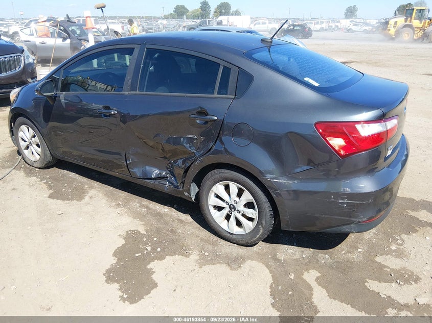 Vin: knadn4a33g6665904, lot: 46693738, kia rio ex 20163