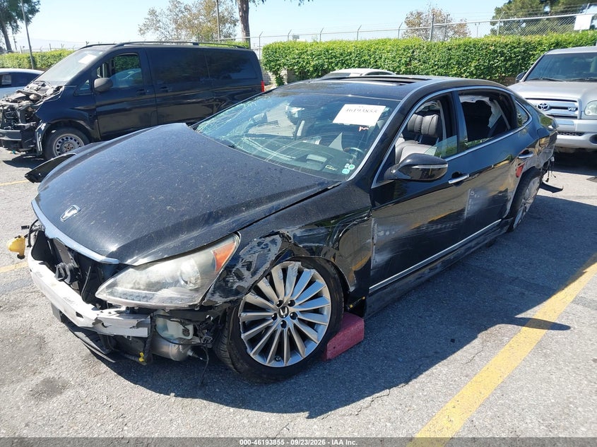 Vin: kmhgh4jh7fu093261, lot: 46693739, hyundai equus ultimate 20152