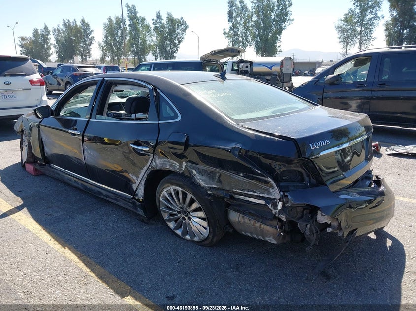 Vin: kmhgh4jh7fu093261, lot: 46693739, hyundai equus ultimate 20153