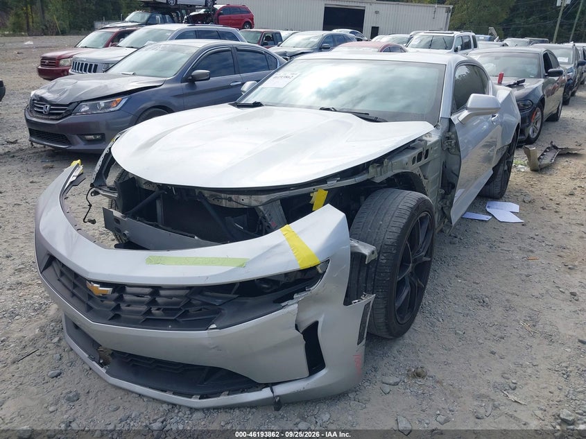 Vin: 1g1fb1rs9k0116694, lot: 46693746, chevrolet camaro 1lt 20192