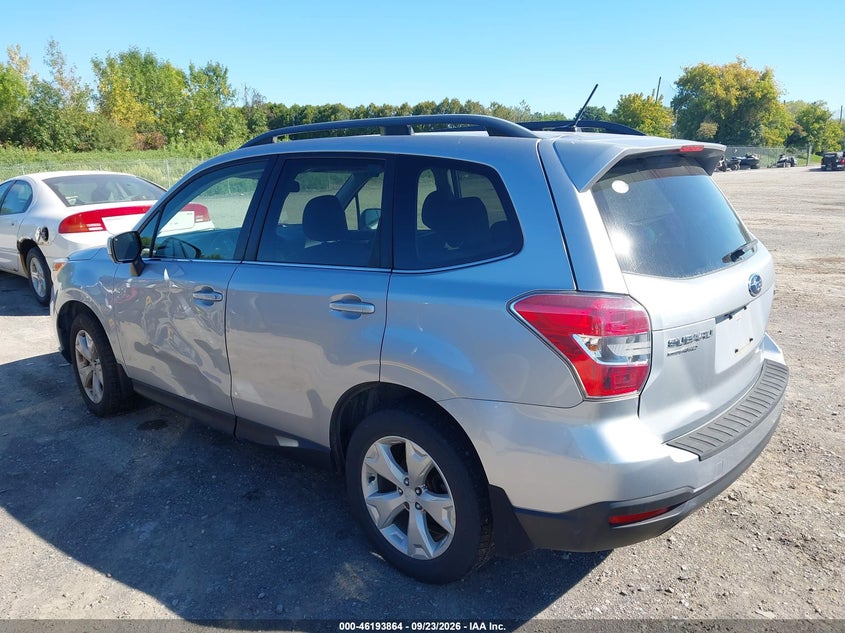 Vin: jf2sjakc5fh823134, lot: 46693748, subaru forester 2.5i limited 20153