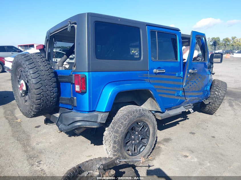 Vin: 1c4bjweg8gl221661, lot: 46693750, jeep wrangler unlimited backcountry 20164
