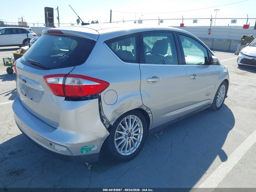 Vin: 1fadp5cu1el509809, lot: 46693751, ford c-max energi sel 20144