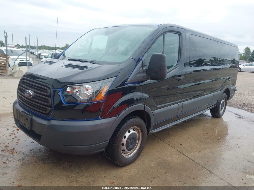 Vin: 1fbzx2zmxjkb42824, lot: 46693756, ford transit-350 xl 20182