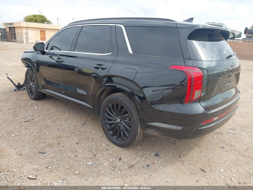 Vin: km8r7dge2ru689729, lot: 46693774, hyundai palisade calligraphy night edition 20243