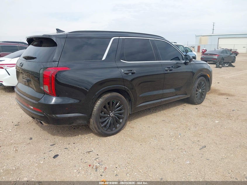 Vin: km8r7dge2ru689729, lot: 46693774, hyundai palisade calligraphy night edition 20244