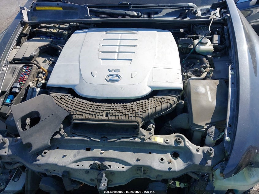 LEXUS LS 460 2009 VIN JTHBL46F495088343