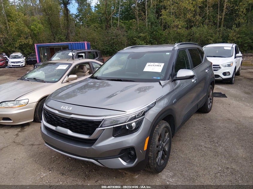 Vin: kndeucaa0p7446900, lot: 46693788, kia seltos s 20232