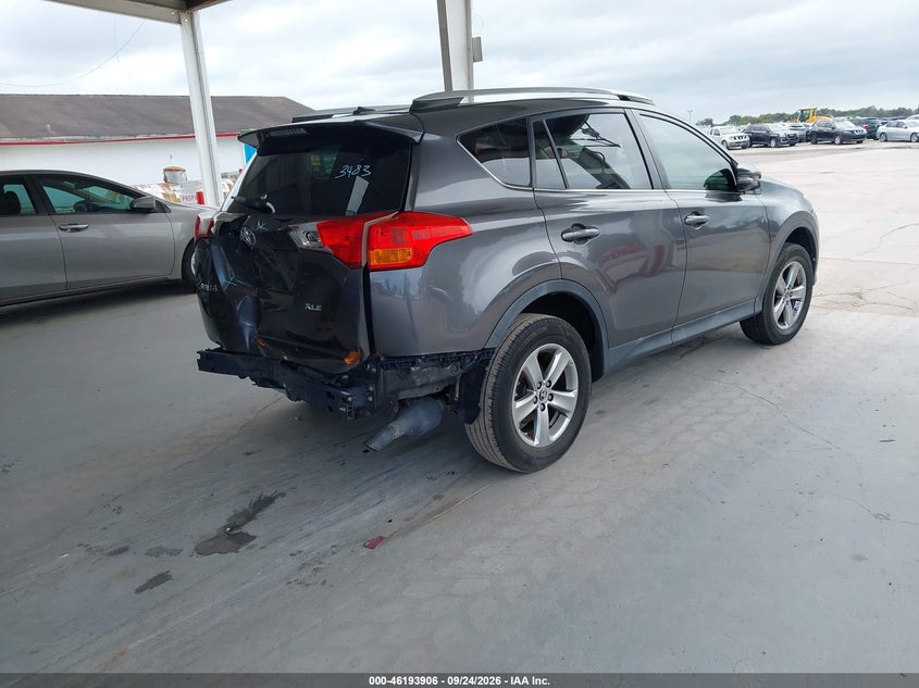 Vin: 2t3wfrev8fw165431, lot: 46693790, toyota rav4 xle 20154