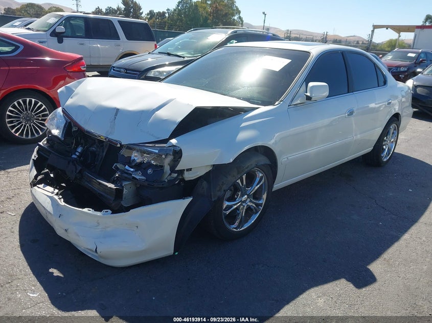 2003 Acura Tl Type S W/Navigation System, Front End, IAAI, VIN 19UUA56973A054803 — photo 2