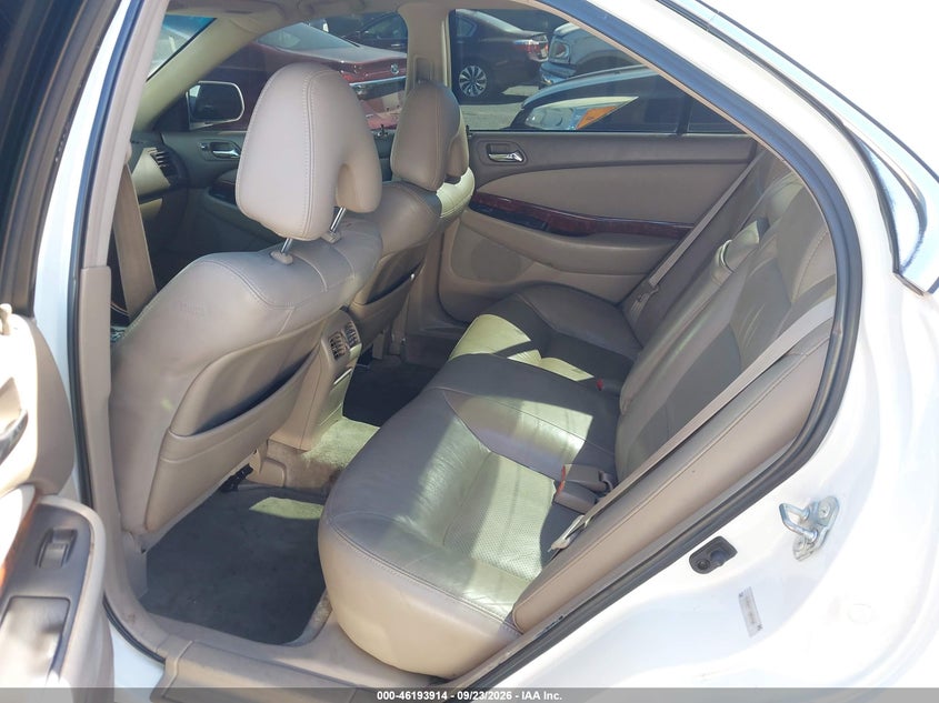ACURA TL 2003 VIN 19UUA56973A054803