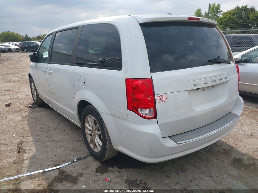 Vin: 2c4rdgbg2jr304081, lot: 46693811, dodge grand caravan se 20183
