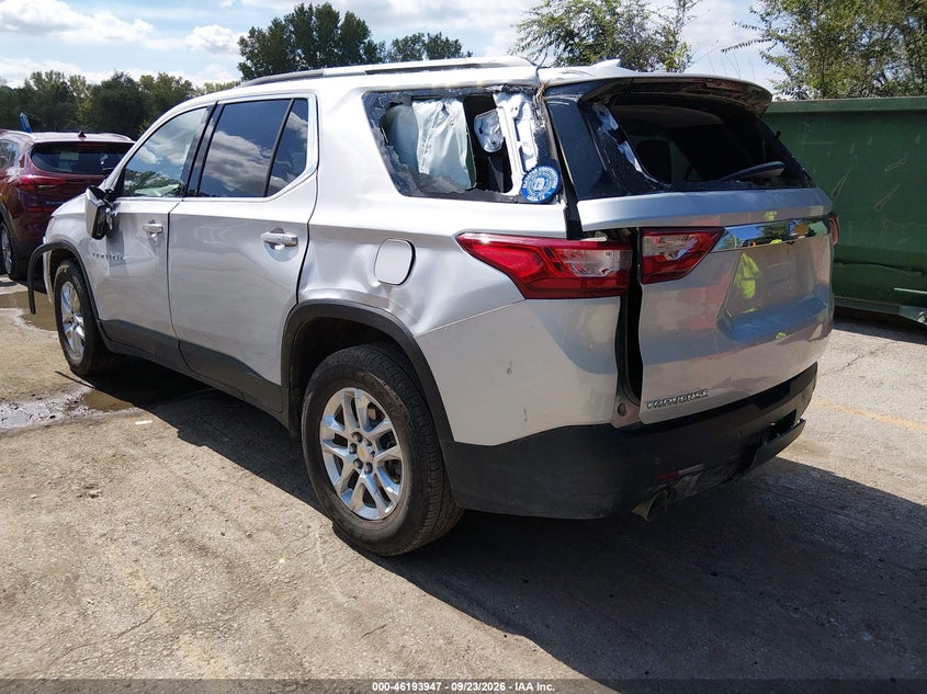 Vin: 1gnerhkw9kj299553, lot: 46693831, chevrolet traverse 3lt 20193